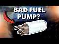 SYMPTOMS OF A BAD FUEL PUMP SYMPTOMS OF A BAD FUEL PUMP