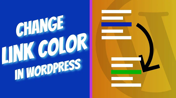 How To Change Link Color In WordPress