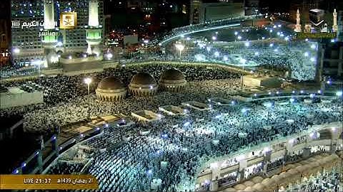 الشيخ د.ياسر الدوسري - ليلة 22 كاملة - رمضان 1439هـ (تلاوة فقط)