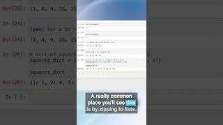 🐍 Python dict comprehension example #1 ~ zip #coding #python