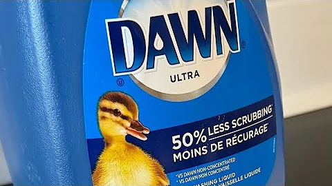 The Power of Dawn Dish Soap and Hydrogen Peroxide for Common Household Cleaning (with Measurements)
