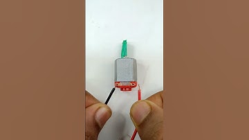 DC Motor Left/Right Movement Control Using Diode #shorts #motor #experiment