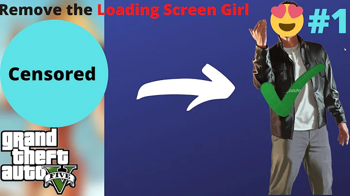 How to remove loading Screen Girl | Modding Part-1 |