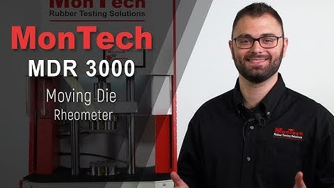 MonTech MDR 3000 Moving Die Rheometer