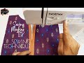 This is how easy it is to do some sewing techniques of with this sewing machine  easy sewing 25