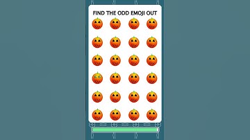 FIND THE ODD EMOJI OUT 8 #shorts #short #quiz #emojichallenge
