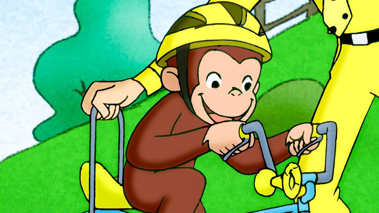 おさるのジョージ ジョージの新しい自転車！ | 全編 🐵 おさるのジョージ - YouTube