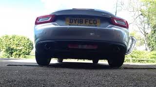 Custom Muffler Delete Fiat 124 Lusso