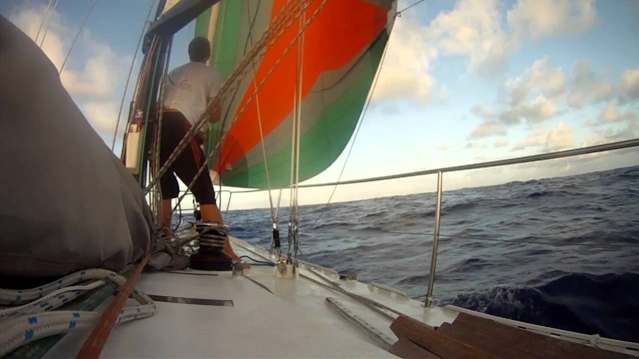 Sailing from Bora Bora to Niue (singlehanded) YouTube