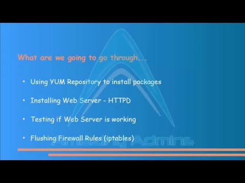 Install Basic Web Server (HTTPD) on Linux System (REDHAT 6)
