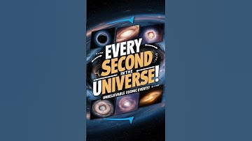 Amazing Cosmic Events: What Happens Every Second in the Universe? 🌠 #facts #shorts