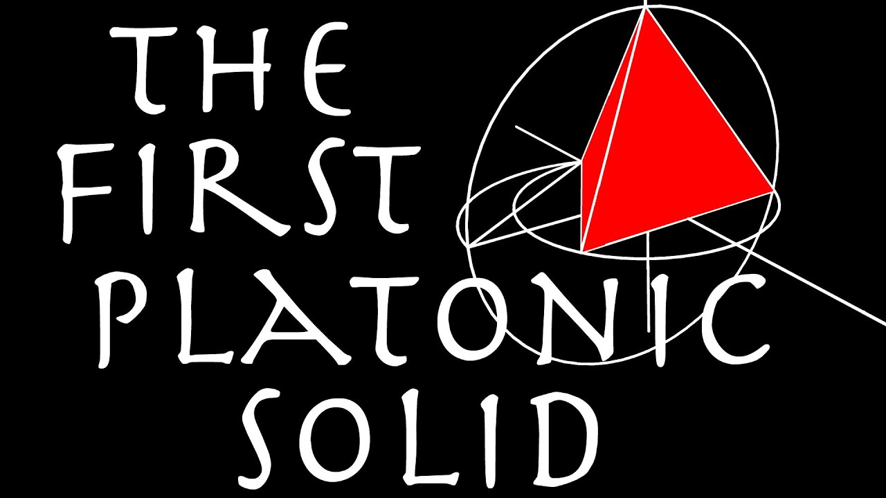 Euclid's construct of a Tetrahedron