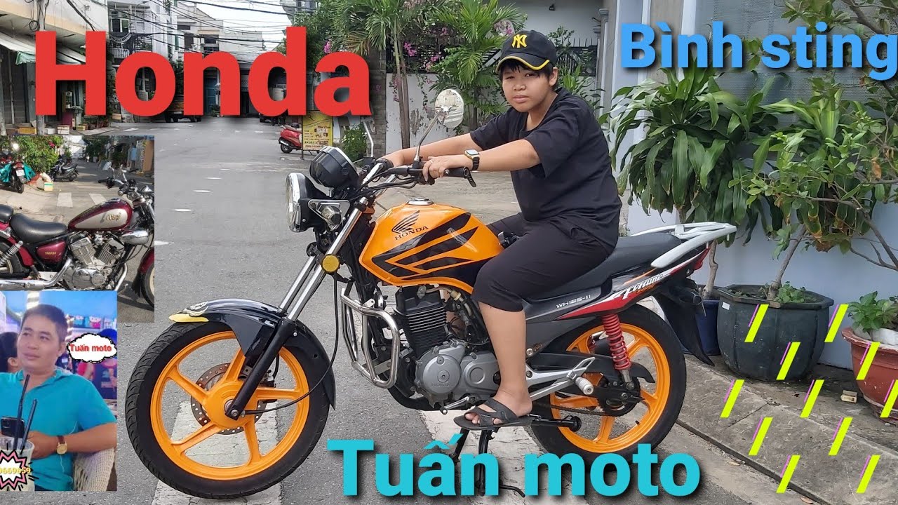 Tuấn moto lần đầu cho Bình sting Trãi nghiệm xe moto Honda Fortune Wing ...