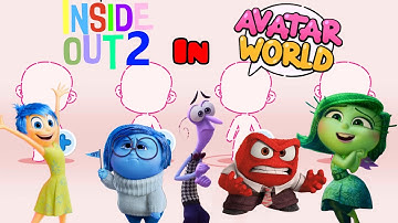 How To Make 😻 INSIDE OUT 2😭 Characters in Avatar World #avatarworld #insideout2 #videos