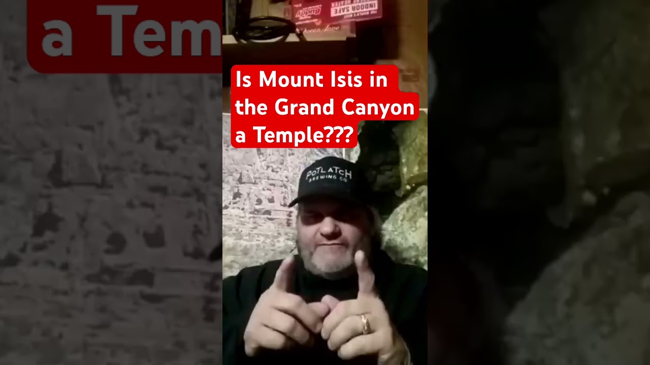 Doorways and stairs into Mount Isis an ancient Temple in the Grand Canyon