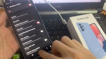 Samsung Galaxy A13: How to Enable/Disable STAY AWAKE Set the Screen Will Never Sleep While Charging