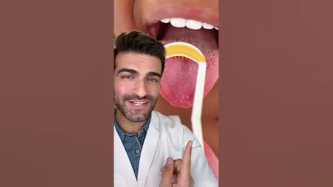White Tongue and Bad Breath?! #shorts