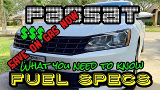 VOLKSWAGEN PASSAT 1.8 TSI - Fuel Octane Recommendation 2016 + Passat Jetta Tiguan Beetle
