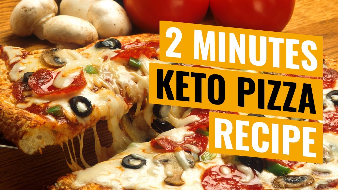 Keto Pizza 2 Minute Keto Pizza Best and Easy Low Carb Pizza Recipe for Keto YouTube
