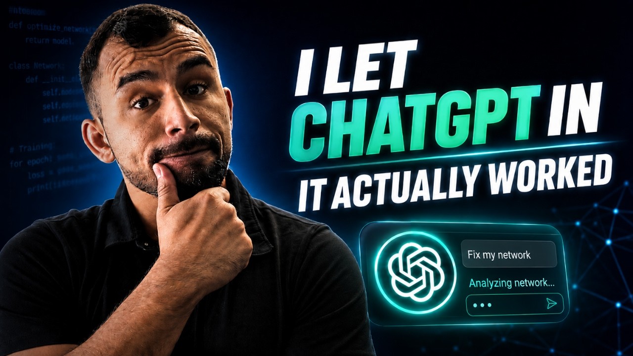 Can ChatGPT Replace Network Engineers? I tested It