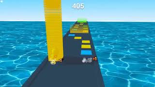 Color Stack - Online Free Game at 123Games.App screenshot 1