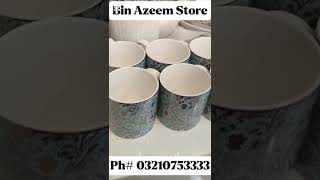 Premium Ceramic Tea Cups Set – Easy to Clean #ecommerce