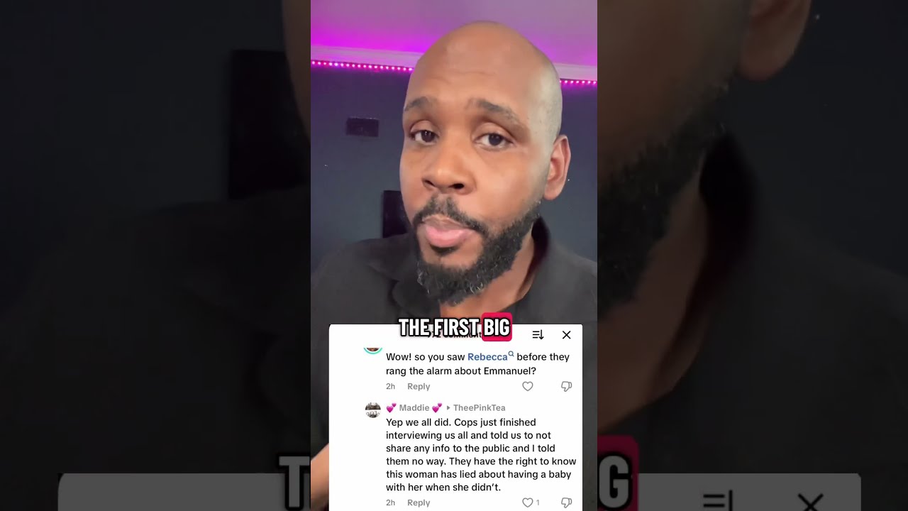 8 18 Big 5 Employees Are Now Speaking Out Saying That Rebecca Didn T Have Emmanuel Haro With Her 