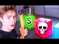 Mystery Box Axe Challenge! - Prize VS Punishment