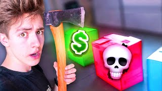 Mystery Box Axe Challenge! - Prize VS Punishment