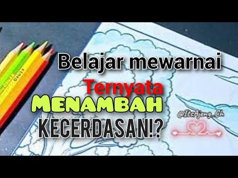 Cara Mewarnai yang baik untuk anak anak yang Mudah | #trending #mewarnai #gambar #rame #fyp #pov