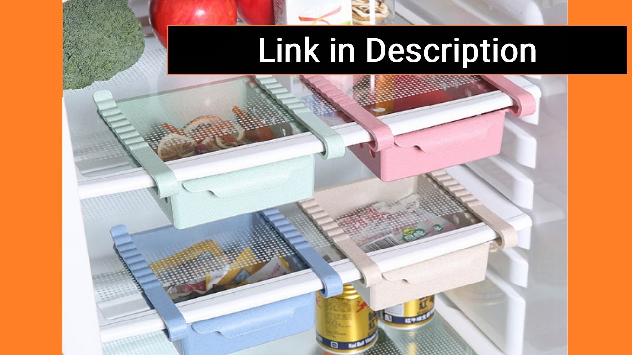 Fridge Organizer - Plastic Food Storage Containers - Life Hack for