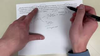 Naplex Calculation (level difficulty: medium): alligation