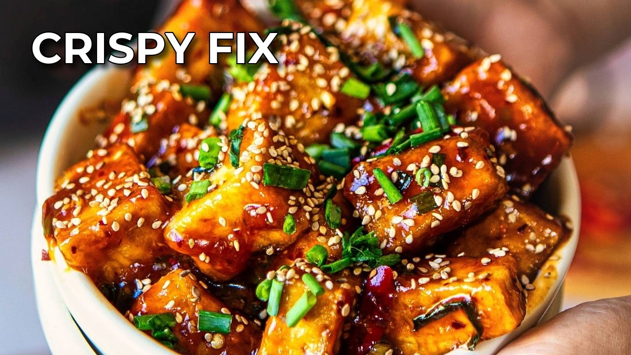 Stop Making Soggy Tofu | This Garlic Version Stays Crispy