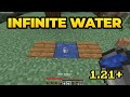 How to Get Infinite Water in Minecraft 1.21 (Fast &amp; Easy!)