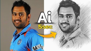 Photo To Sketch Converter App l How to make sketch easily with Ai | Ai photo editing in 2023