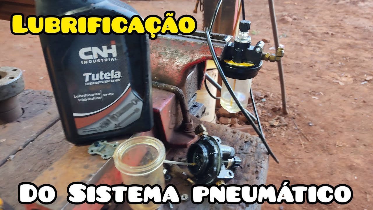 Copo de Óleo Lubrificação Pneumática Regulagem e Manutenção TC57