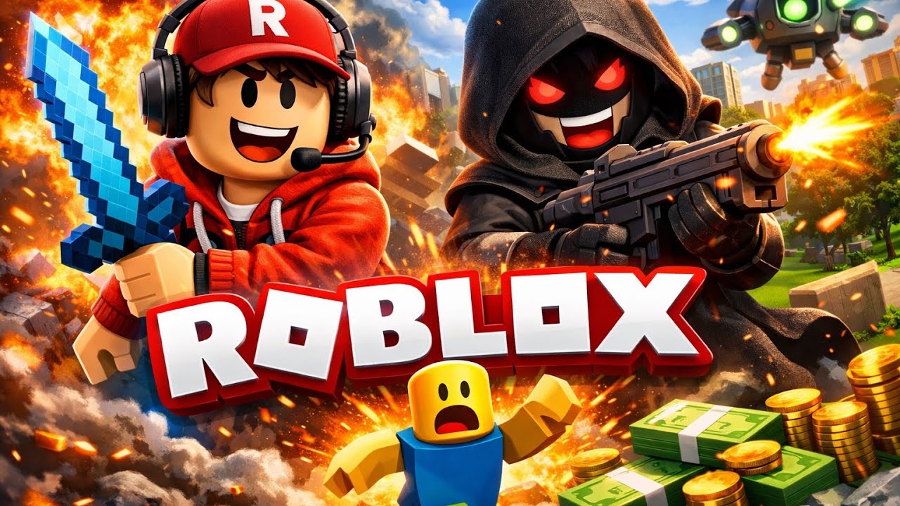 Jai essayé de monter le plus loin possible en 1h sur reblox ps5