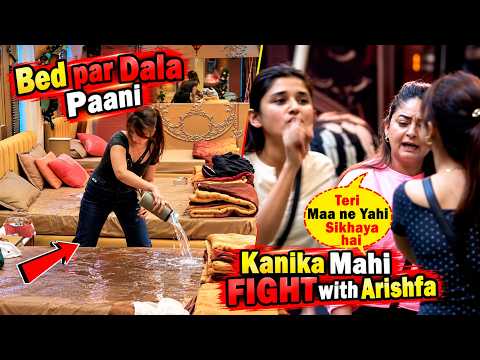 Bigg Boss 20 Big Updates! Live Feed Arishfa ka TANDAV! Kanika Mahih Vij Fight with Arishfa #BB20
