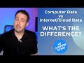 The Difference Between the Data on Your Computer and the Data on the Internet