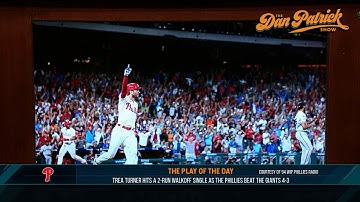Play of the Day: Trea Turner Hits 2-Run Walkout Single For The Phillies | 08/23/23