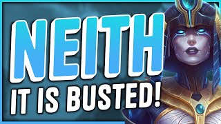 NEITH SOLO IS INSANELY GOOD! - SMITE Ranked Conquest