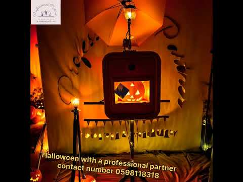 ليلة الرعب مع فوتوبوث كلاسيك احلى للتواصل على 0598118318 هالوين حفلات مساء الخير مناسبات دوام