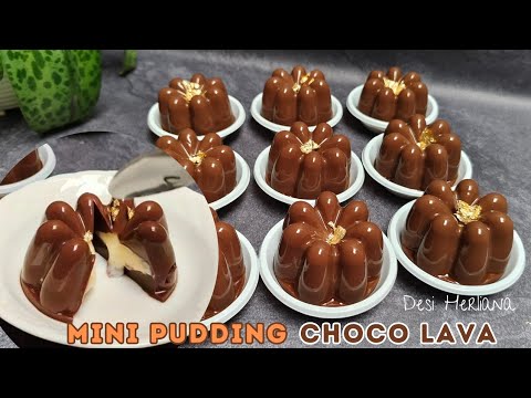 Resep Puding Coklat Isi Vla