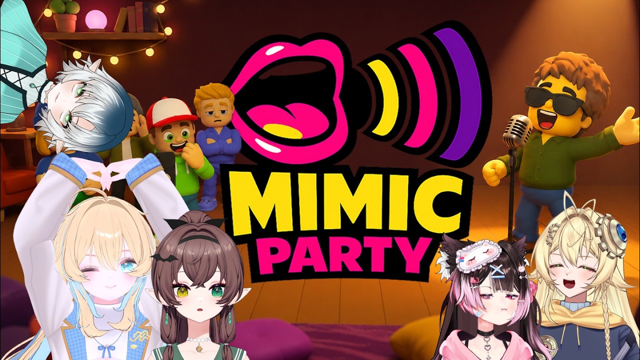 【MIMIC PARTY COLLAB】Nay tớ đi lồng tiếng cùng Toki, Kronus, Sim Chan, Shiro Neko
