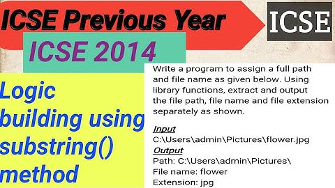 icse semester2 computer application || previous year questions icse java || java section B
