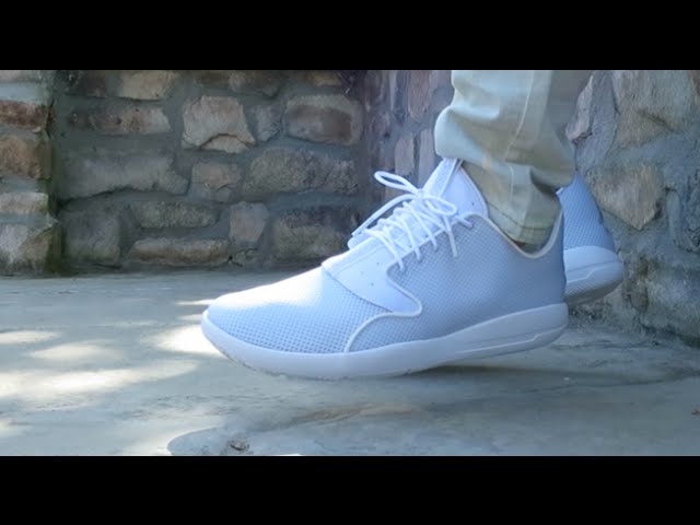 Air Jordan Eclipse "White" (on feet) - YouTube