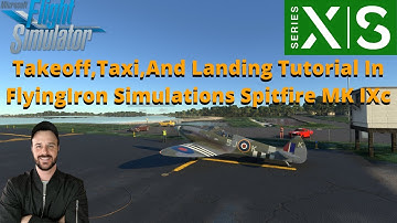 MSFS2020- Start Up,Taxi,Take off,And Landing [Full Tutorial] In FlyingIron