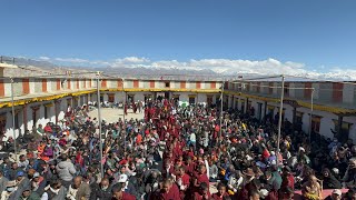 H.H The 43rd Sakya Trizin Gyana Vajra Rinpoche visiting namgyal gunpa