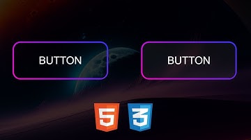 Как сделать кнопку с прозрачным фоном и градиентной границей на чистом CSS | Gradient Border Button