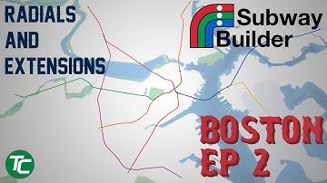 Extending into Greater Boston and adding a Cross-Town Route | Subway Builder Ep. 2